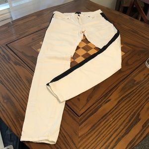 💥Bogo F21 tuxedo stripe skinnies